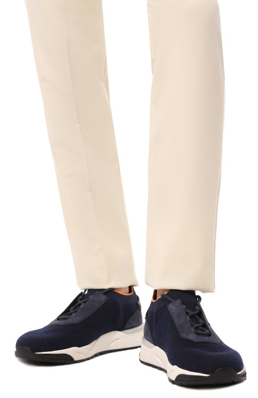 фото Комбинированные кроссовки santoni