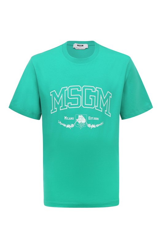 фото Хлопковая футболка msgm