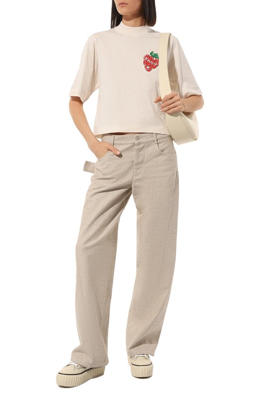 фото Хлопковая футболка palm angels