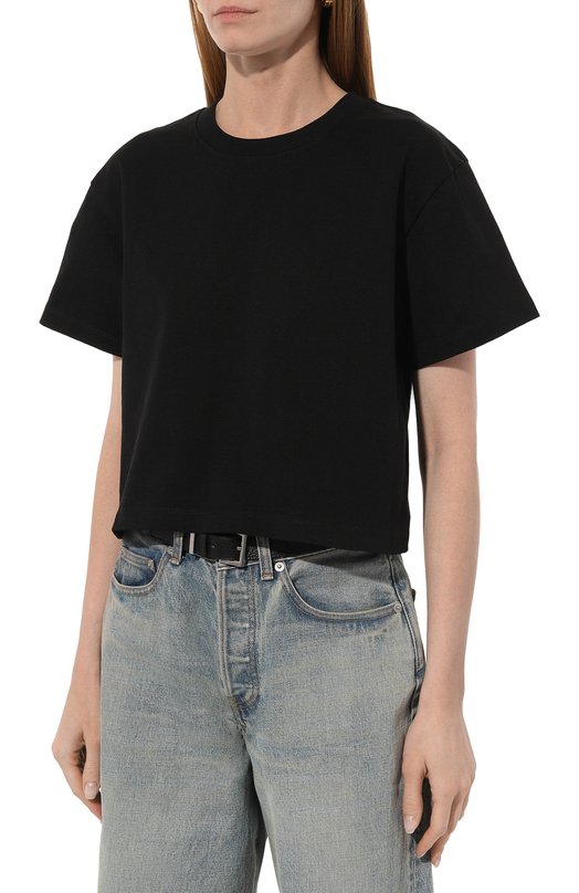 фото Хлопковая футболка helmut lang