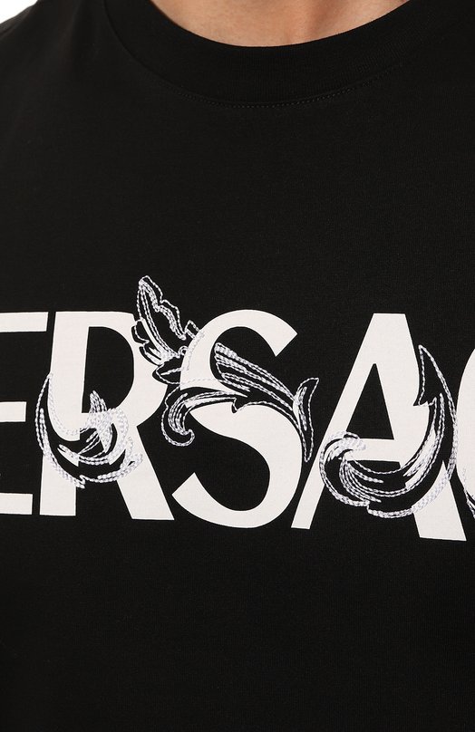 фото Хлопковая футболка versace