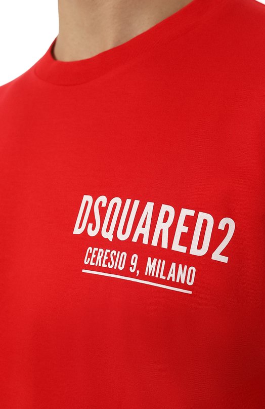 фото Хлопковая футболка dsquared2