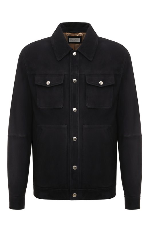 фото Замшевая куртка brunello cucinelli