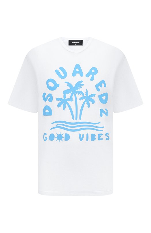 фото Хлопковая футболка dsquared2