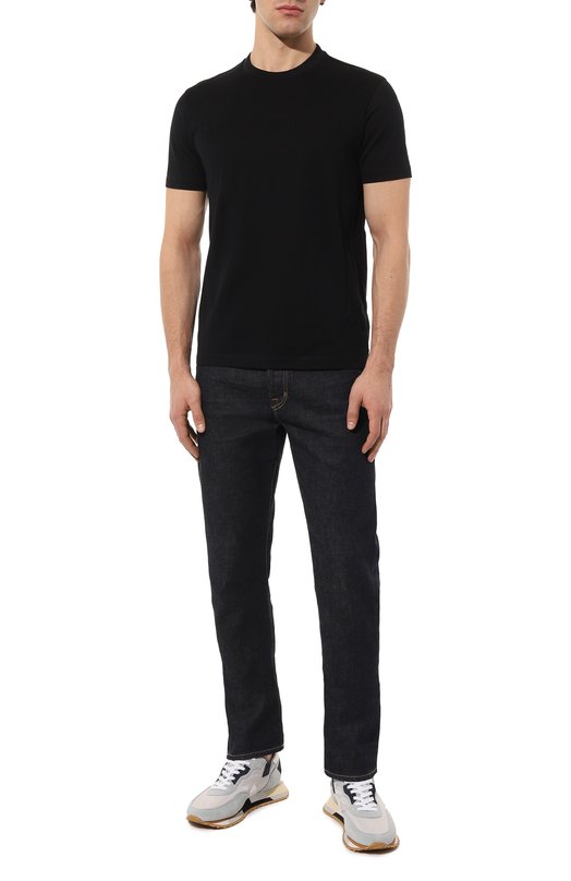 фото Хлопковая футболка emporio armani