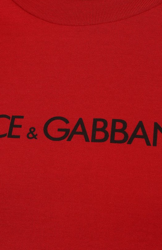фото Хлопковая футболка dolce & gabbana