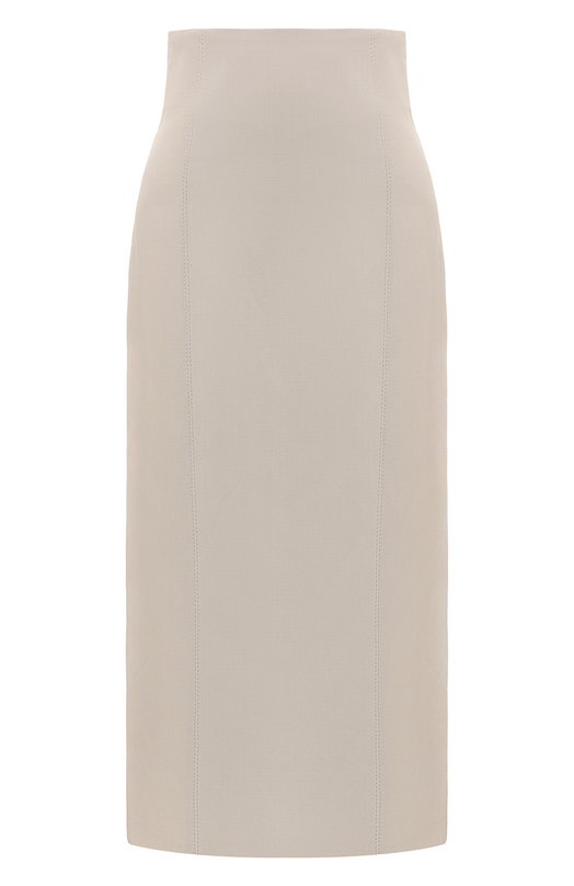 фото Юбка из вискозы и льна brunello cucinelli