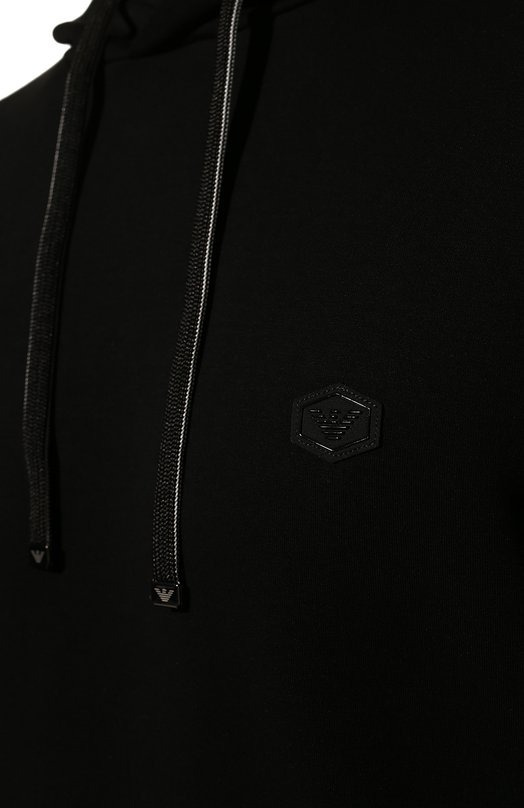 фото Хлопковое худи emporio armani