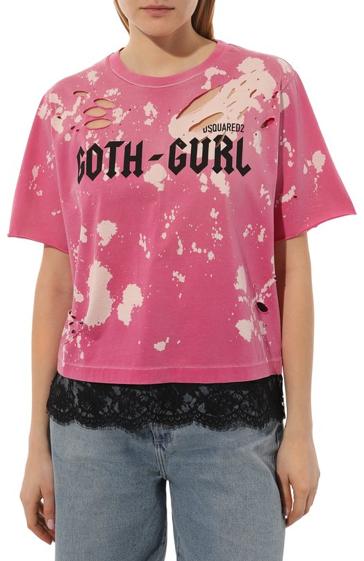 фото Хлопковая футболка dsquared2