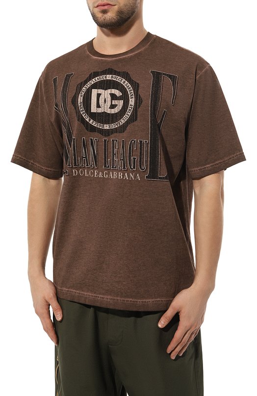 фото Хлопковая футболка dolce & gabbana