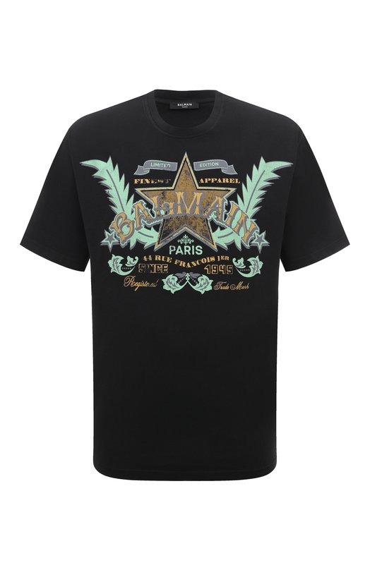 фото Хлопковая футболка balmain