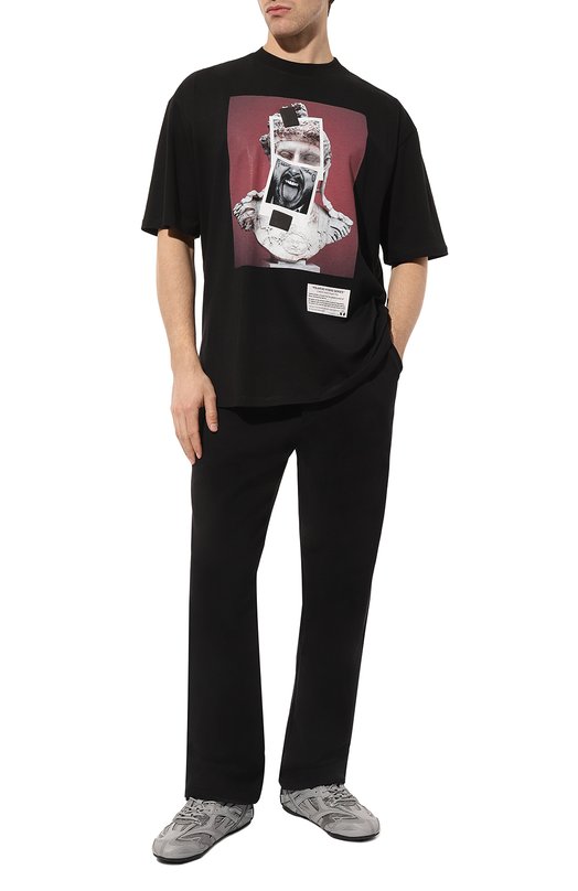 фото Хлопковая футболка diego venturino