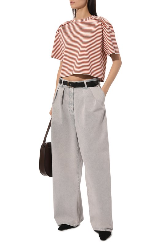 фото Хлопковая футболка brunello cucinelli