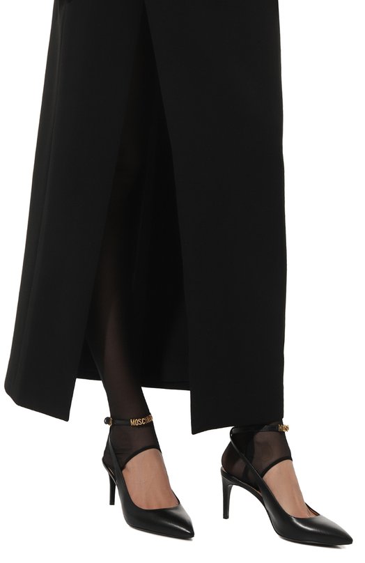 фото Кожаные туфли moschino