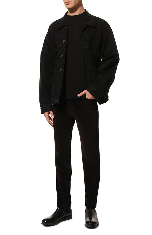 фото Хлопковые брюки corneliani