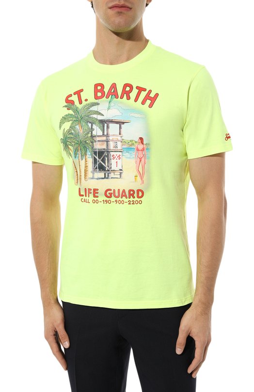 фото Хлопковая футболка mc2 saint barth
