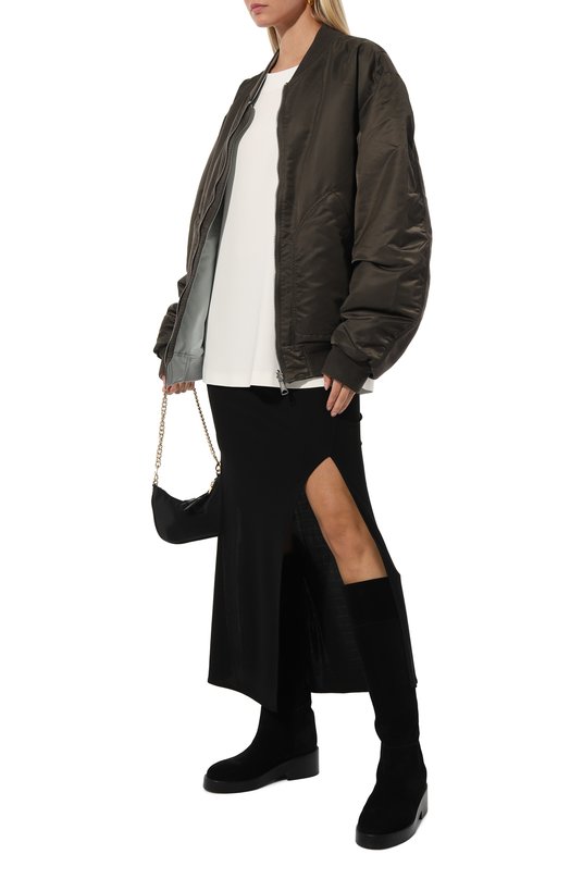 фото Замшевые сапоги casadei