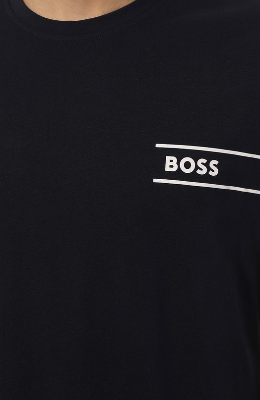 фото Хлопковая футболка boss