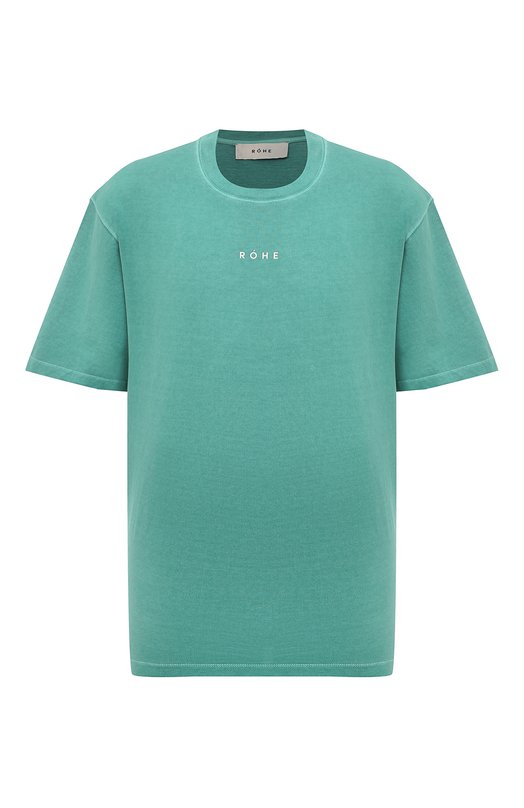 фото Хлопковая футболка rohe