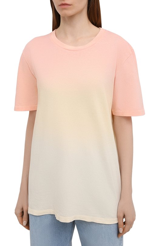 фото Хлопковая футболка saint laurent