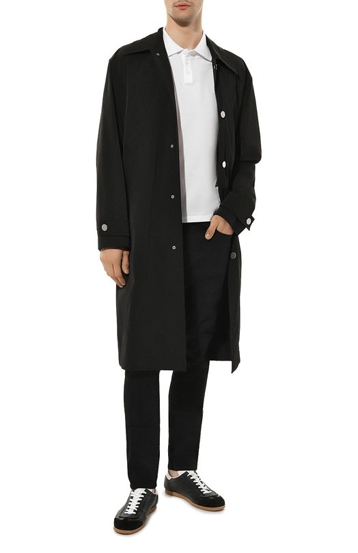 фото Хлопковое поло saint laurent