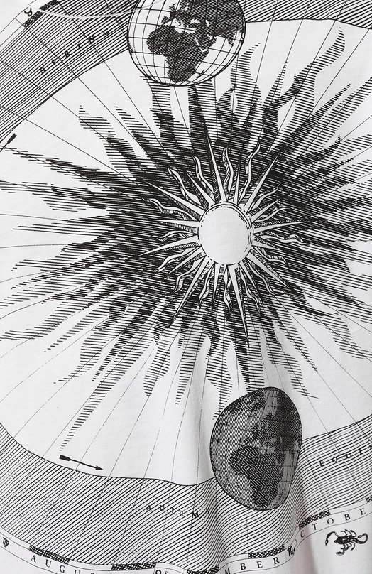 фото Хлопковая футболка dries van noten