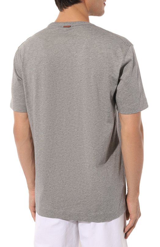 фото Хлопковая футболка ermenegildo zegna