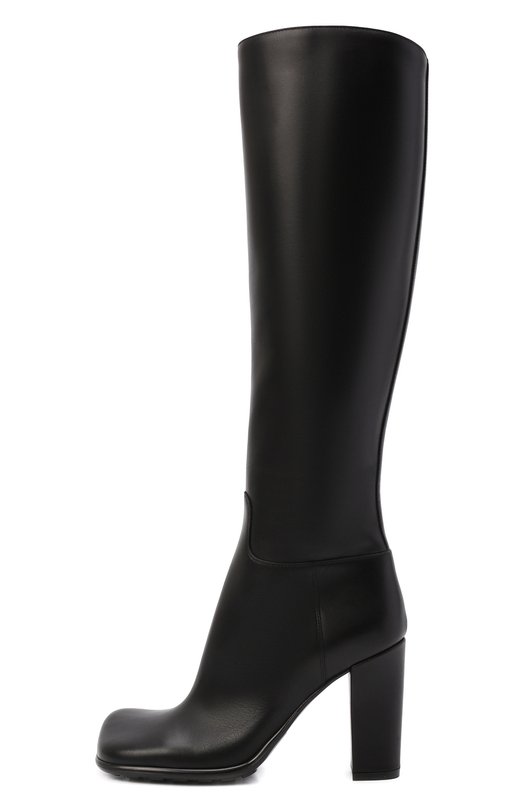 фото Кожаные сапоги storm bottega veneta