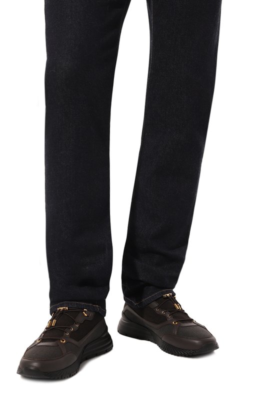 фото Комбинированные кроссовки stefano ricci