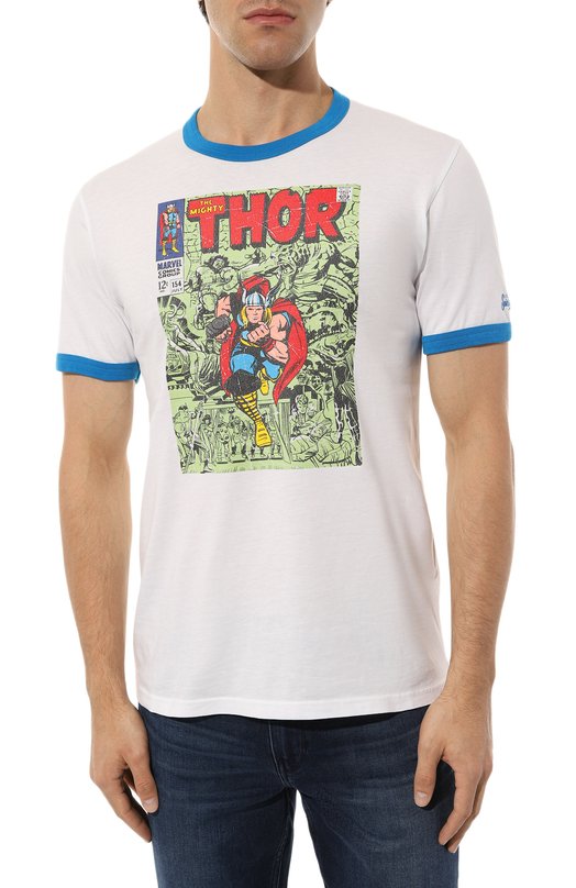 фото Хлопковая футболка mc2 saint barth