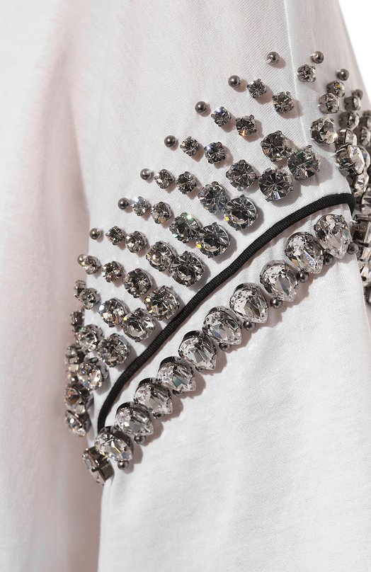 фото Хлопковая футболка prada