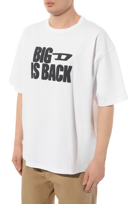 фото Хлопковая футболка diesel