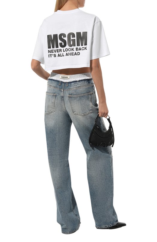 фото Хлопковая футболка msgm