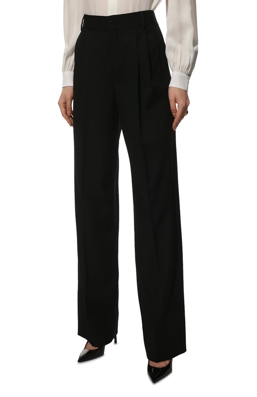 фото Шерстяные брюки saint laurent