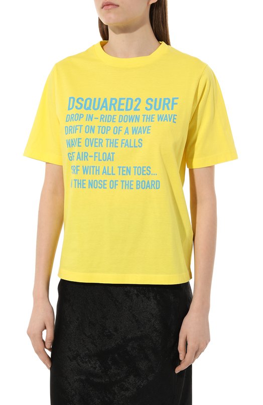 фото Хлопковая футболка dsquared2