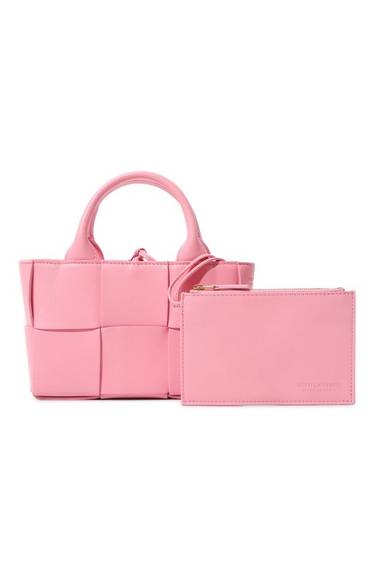 фото Кожаная сумка candy arco bottega veneta