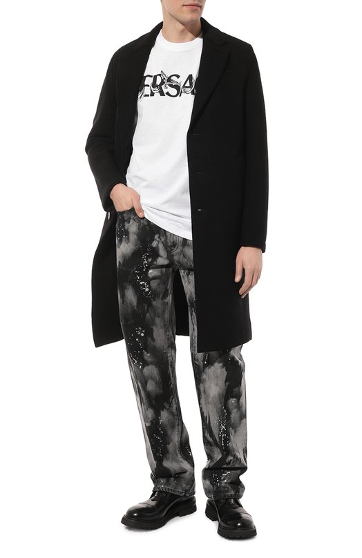 фото Хлопковая футболка versace