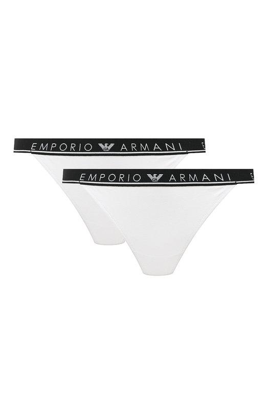 фото Комплект из двух трусов-стрингов emporio armani