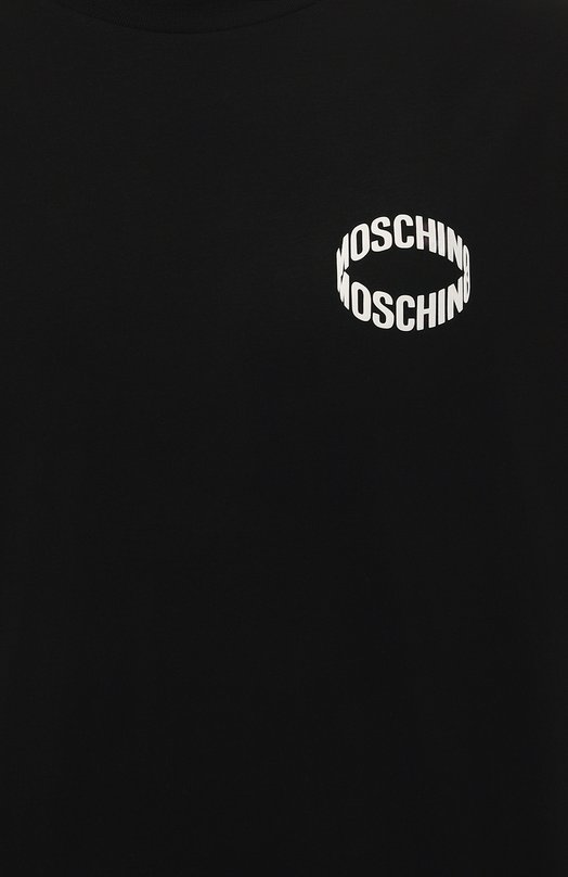 фото Хлопковая футболка moschino