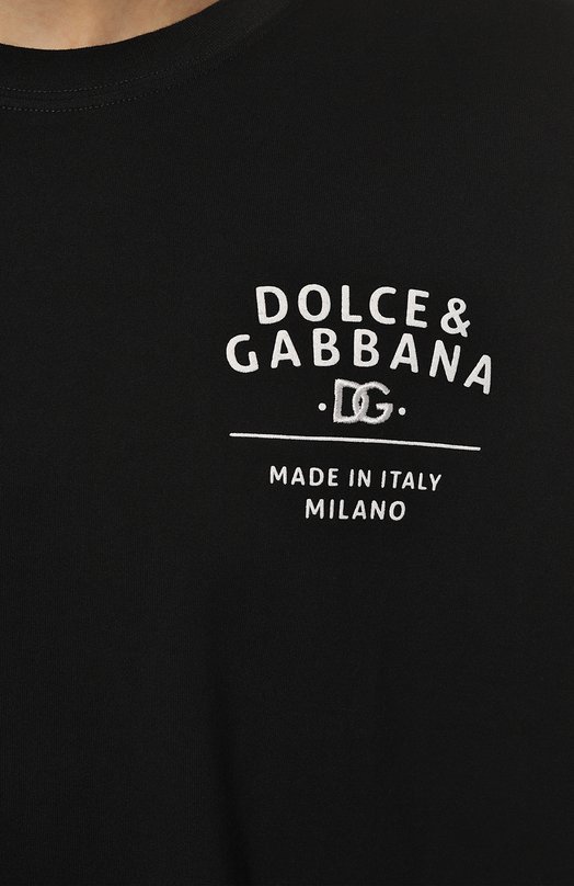 фото Хлопковая футболка dolce & gabbana