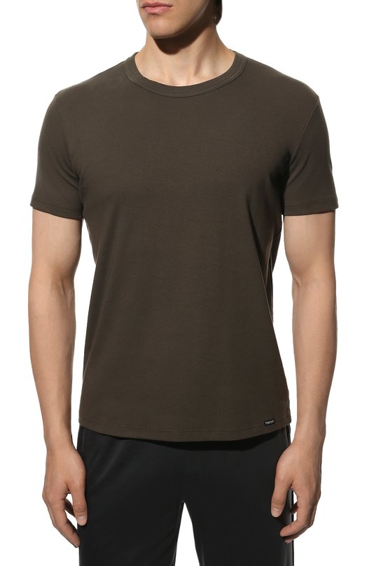 фото Хлопковая футболка tom ford