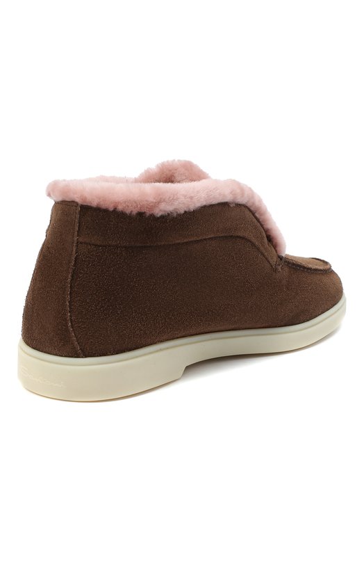 фото Замшевые ботинки santoni