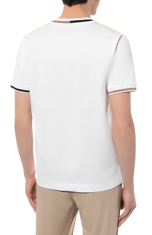 фото Хлопковая футболка boss