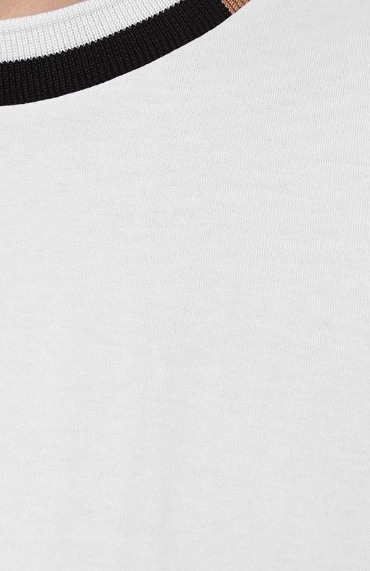 фото Хлопковая футболка boss