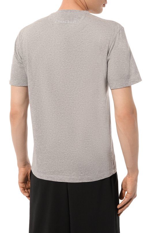 фото Хлопковая футболка stefano ricci