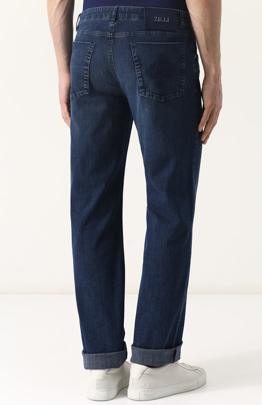 фото Джинсы прямого кроя zilli