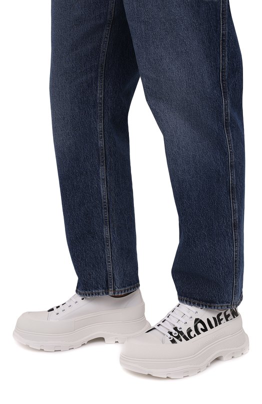 фото Кожаные ботинки tread slick alexander mcqueen