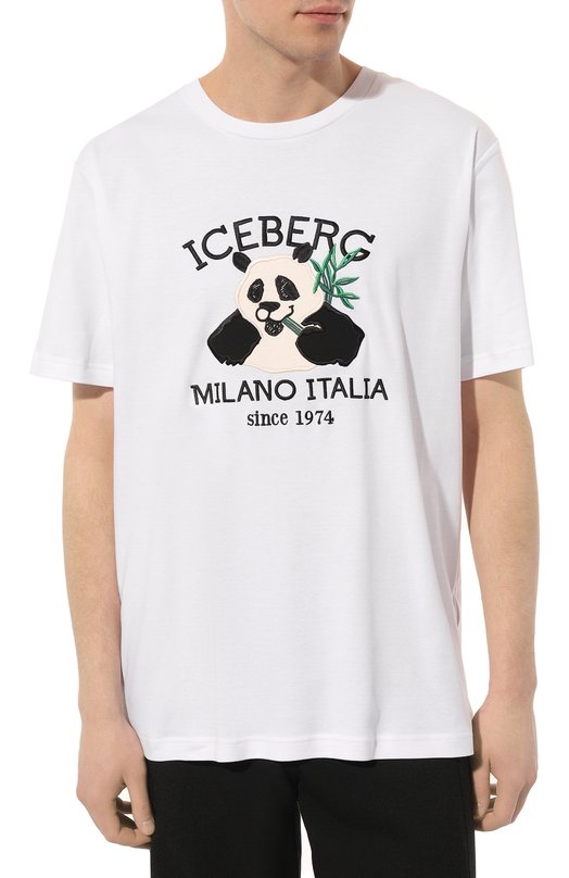 фото Хлопковая футболка iceberg