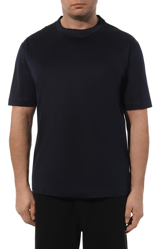 фото Хлопковая футболка canali