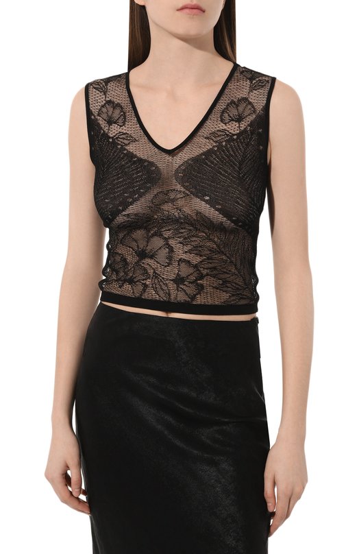 фото Топ из вискозы alberta ferretti